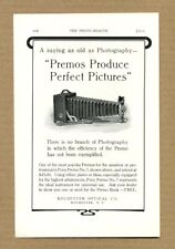 Pony Premo No. 7,  Snappa Rochester Camera 1903 vintage Print Ad picture