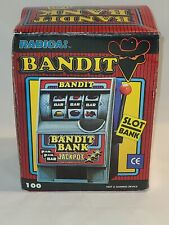 Bandit Jackpot Slot Machine Bank 2001 Radica Pre-owned VG Condition picture