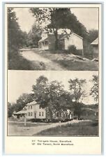 Blandford Massachusetts Postcard Toll-Gate House Old Tavern 1910 Vintage Antique picture