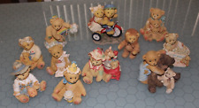 Cherished Teddies Figurines Lot, As is lot picture