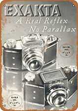 Metal Sign - 1937 Exakta Reflex Cameras -- Vintage Look picture