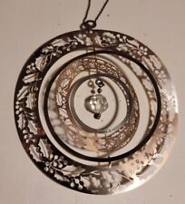 Vintage Franklin Mint Ornament Sterling silver 4