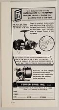 1968 Print Ad FB Fishing Reels Feurer Bros. Inc. White Plains,New York picture
