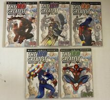 100 Greatest Marvels of All Time lot #5-10 Marvel 5 pieces 8.0 VF (2001) picture