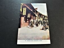 Nankin Road, Shanghai, China - Unposted 1900s Postcard. picture
