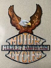 Harley Davidson Custom Sign. Metal Custom Air Brush. picture