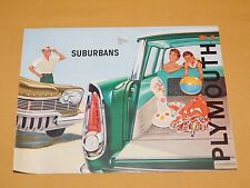 VINTAGE 1960 WEST MOTORS MIDDLEBURGH NY SUBURBANS PLYMOUTH OLD CAR ADS picture