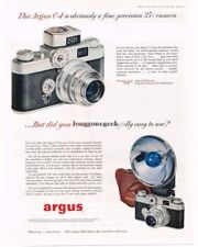 1956 Argus C-4 35mm Viewfinder Camera Vintage Print Ad picture