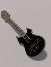 J Garcia 2013 Black Silvertone Novelty Guitar Lapel Pin picture