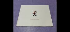 Vintage 65th Anniversary Of Mickey Mouse Invitation Cast Member  picture