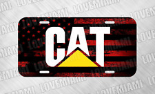 For Caterpillar Equipment Cat Construction License Plate Auto Car Tag  picture