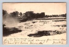 Glens Falls NY- New York, The Falls, Antique, Vintage c1910 Souvenir Postcard picture