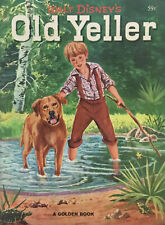 Vintage Disney Old Yeller A Big Golden Book in Full Color 1958 Children’s Book picture