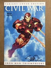 CIVIL WAR (2006) #7 SIGNED BY STEVE MCNIVEN W/COA GERMAN VARIANT LIMITED EDITION picture