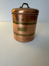 Vintage Copper Coffee Canister picture