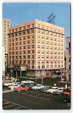 1950s JACKSONVILLE FLORIDA FL HOTEL SEMINOLE 50s CARS STREET VIEW POSTCARD P2938 picture