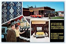 c1960's Big O Tires Service Lane Free Financing Concord California CA Postcard picture