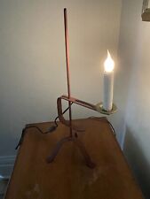 Antique Style Red Candle Lamp 18” picture