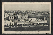 Postcard Morocco Casablanca, Panorama, View of  prize du Lycée, LL, VF Unused  picture