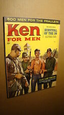 MEN'S ADVENTURE MAG - KEN FOR MEN *NICE* 1958 PULP SEX POW CAMP TORTURE picture