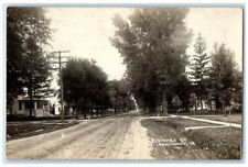 1915 Home Residence Street View Northwood Iowa IA RPPC Photo Posted Postcard picture