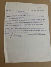 Antique 1901 Yazoo City MS Mayor Resolution on President McKinley Assassination picture