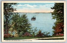 Minneapolis, Minnesota MN - Scene on Lake Minnetonka - Vintage Postcard picture