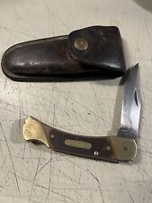 Vintage Uncle Henry’s Folding Knife W/sheath picture