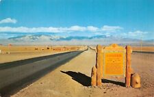Albuquerque NM New Mexico Road Sign Rio Grande Valley Vtg Postcard C22 picture