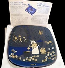 Vintage Arabia Finland Kalevala Annual Plate 1986 picture