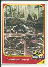 Vintage Jurassic Park Trading Collector Card # 4 Coelophysis Kenner picture