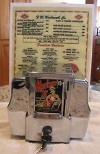 Vintage 1950's Madam X Napkin/Menu Holder One Cent Fortune Card W/ Cards picture
