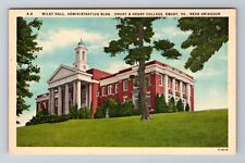 Emory VA-Virginia, Emory & Henry College, Wiley Hall, Vintage Postcard picture