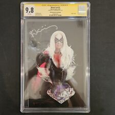 Black Cat #2 CGC SS 9.8 Bill Sienkiewicz Virgin Variant Signed (Marvel 2019)  picture
