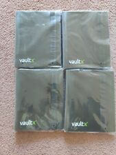 Vault X: 9-Pocket Strap Binders 4 Off- Black 20 Pages Album :: 360 Stickers picture