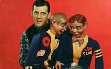 SIGNED Paul Winchell Ventriloquist & Jerry Mahoney & Knucklehead Smiff Postcard picture