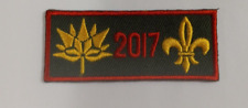 Scouts Canada 2017 Registration Uniform Crest Celebrating Canada's 150th picture