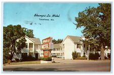 1964 Shangri La Motel Exterior Building Tuscaloosa Alabama AL Vintage Postcard picture