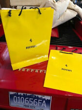 Ferrari bags case of 100 NOS never used very high quality glossy Giallo picture