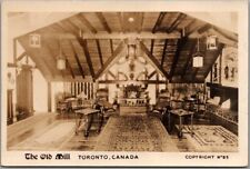 TORONTO Ontario Canada RPPC Photo Postcard THE OLD MILL RESTAURANT Garrett Room picture