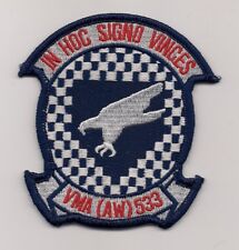 USMC VMA(AW)-533 HAWKS patch A-6 INTRUDER ALL WEATHER ATTACK SQN picture