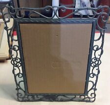 Vintage Metal Picture Frame 8” X 10”  Green Color# 1812L8 picture