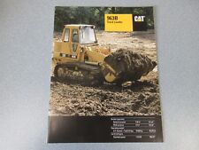 Caterpillar 963B Crawler Loader Color Brochure 16 Page Very Good Condition picture