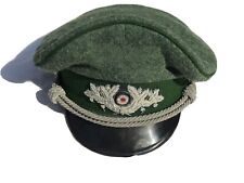 WWII GERMAN ARMY FORESTRY OFFICERS Visor Cap picture