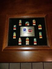 1994 Coca-Cola Official Olympic Winter Games Framed Pin Set  picture