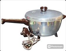Vintage GE Automatic Electric Saucepan 16S40 4 Qt Vents Tested Works With Fry picture
