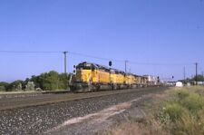 Railroad Slides - Union Pacific #3757 Diesel Locomotive Clearfield Utah UT Train picture