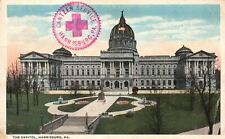 Vintage Postcard 1920's The State Capitol Building Harrisburg Pennsylvania PA picture