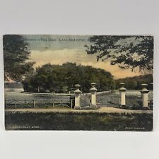 Entrance to Fairy Island, Lake Mahopac, New York Postcard picture