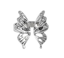 GANZ Whisper I Love You BUTTERFLY Grip Charm Ring Message From Heaven Adjustable picture